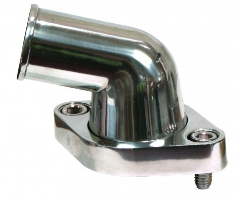 AFCO RACING PRODUCTS 80312-15 - Water Neck Swivel 15 Deg Polished Alum image