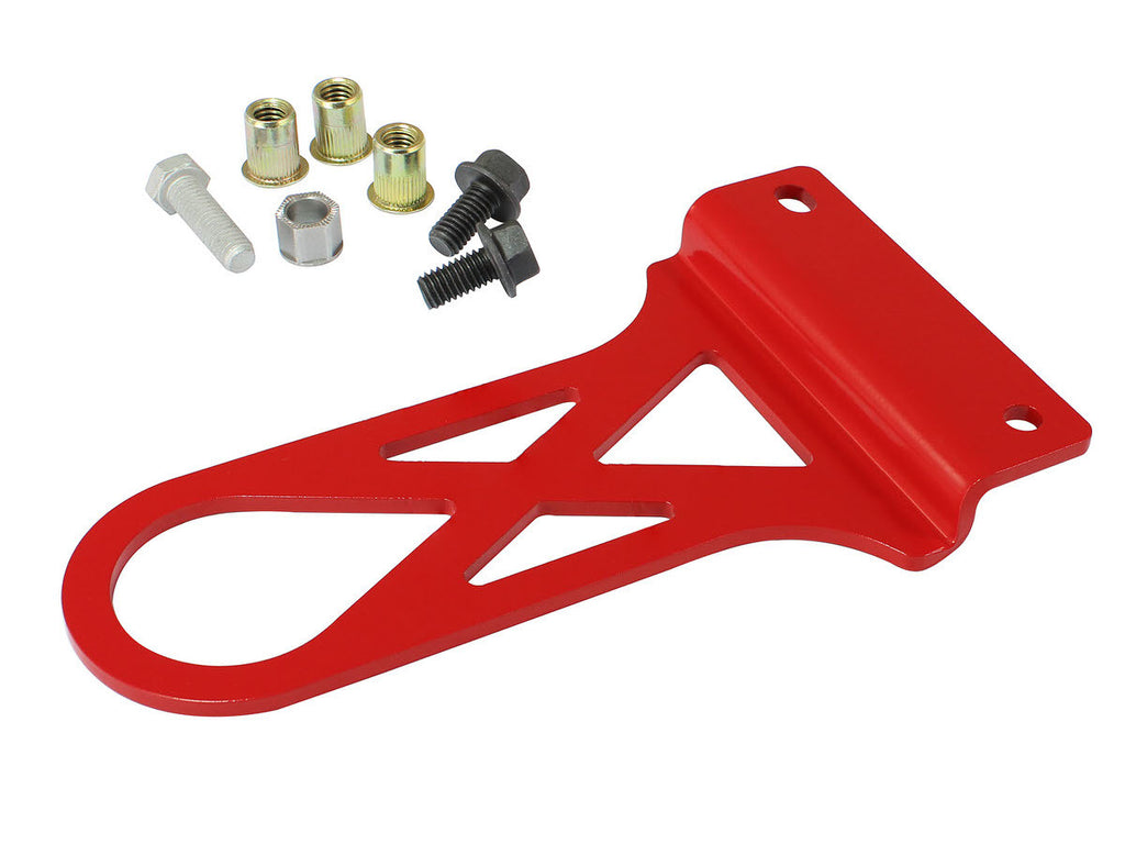 AFE POWER 450-401002-R - 97-04 Corvette Tow Hook Front Red image