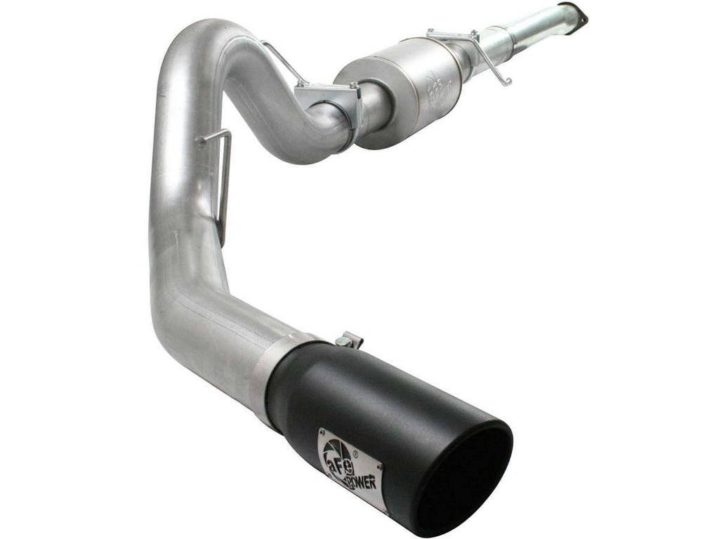 AFE POWER 49-03041-B - Cat Back Exhaust Kit 11-13 Ford F150 3.5L 4in image