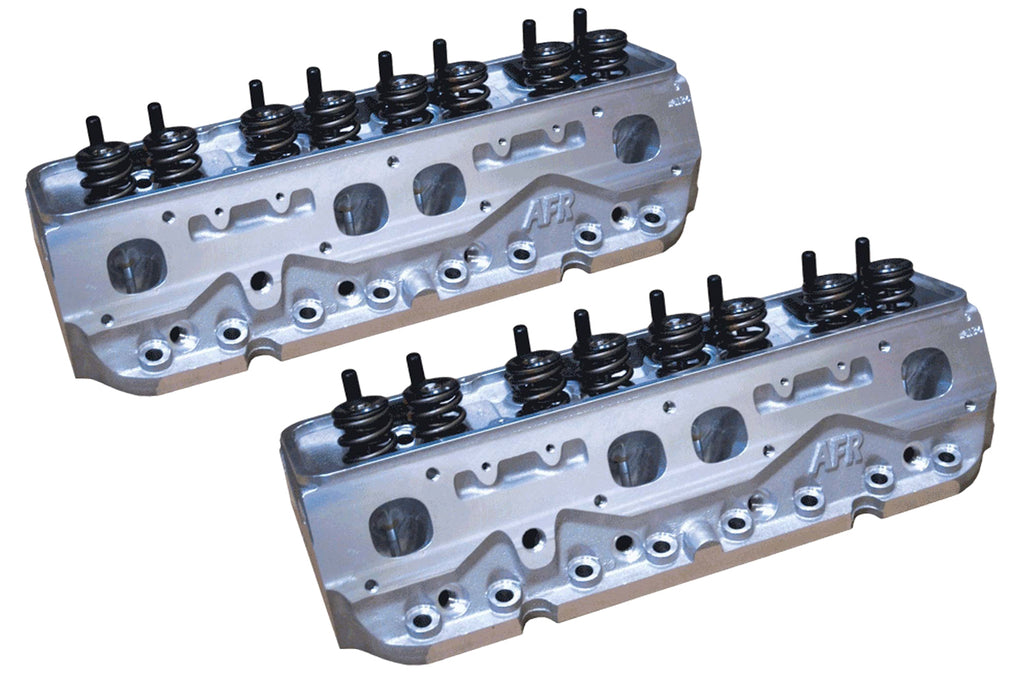 AIR FLOW RESEARCH 1124 - SBC 227cc CNC Alum Heads Eliminator Race 65cc A/P image