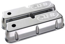 Load image into Gallery viewer, AIR FLOW RESEARCH 6714 - SBF Tall Alum Valve Cvr Polished w/AFR Logo image