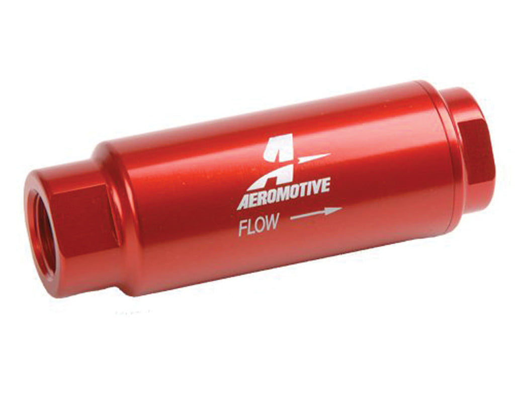 AEROMOTIVE 12303 - Fuel Filter w/40-Micron Fabric Element image