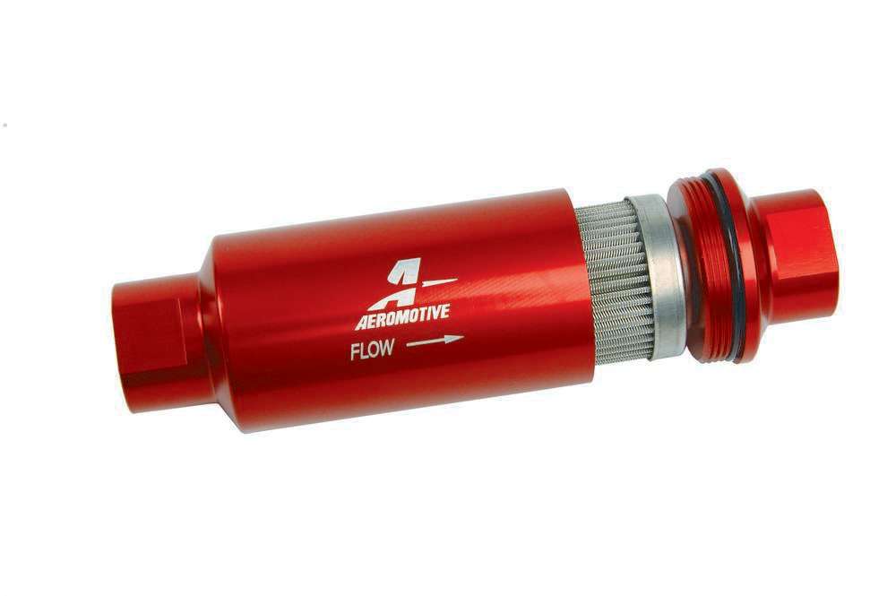 AEROMOTIVE 12304 - Fuel Filter w/100-Micron S/S Element image