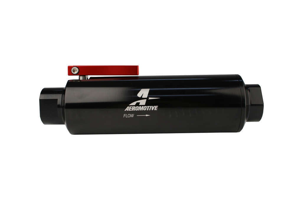 AEROMOTIVE 12332 - Fuel Filter w/Shut-Off -12an image