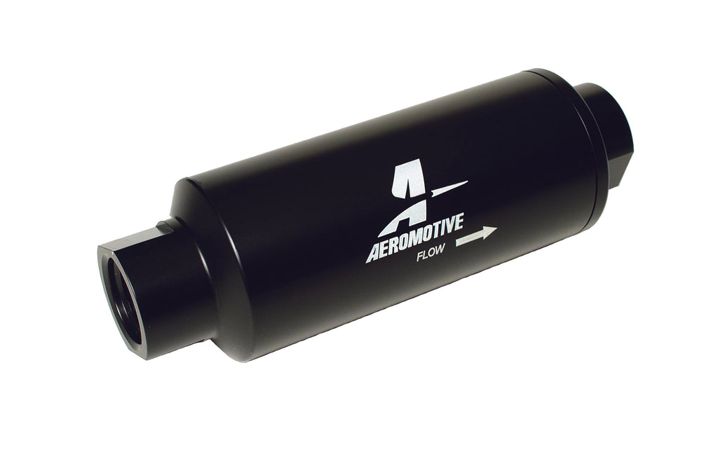 AEROMOTIVE 12341 - #12-ORB Fuel Filter Inline 10 Mircon image