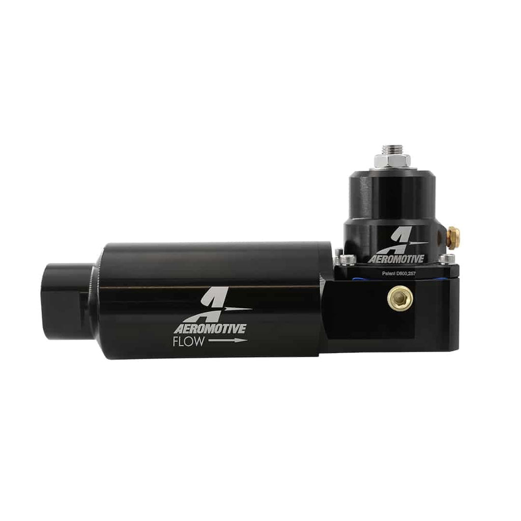 AEROMOTIVE 13146 - EFI Regulator/Filter Combo 10-Micron image