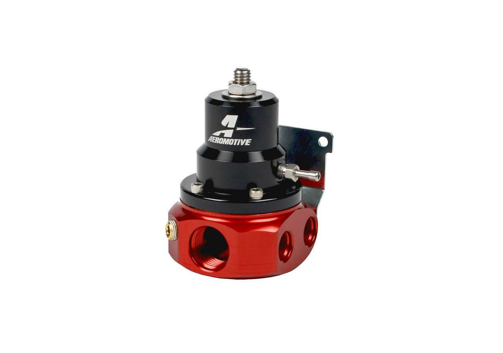 AEROMOTIVE 13224 - 4-Port Bypass Adjustable Regulator - 3-15psi image