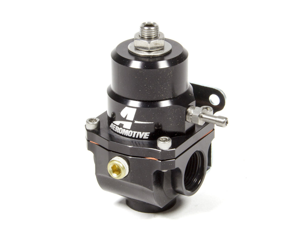 AEROMOTIVE 13303 - X1 Fuel Regulator -Black 35-75psi w/.188 Seat image