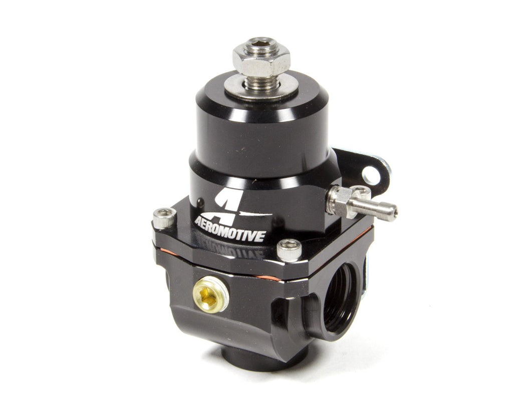 AEROMOTIVE 13304 - X1 Fuel Regulator Black 3-20psi w/.313 Seat image