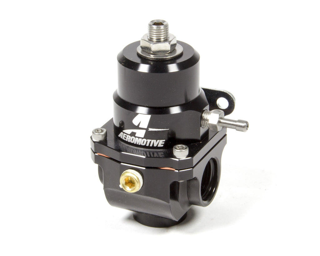 AEROMOTIVE 13305 - X1 Fuel Regulator Black 35-75psi w/.313 Seat image