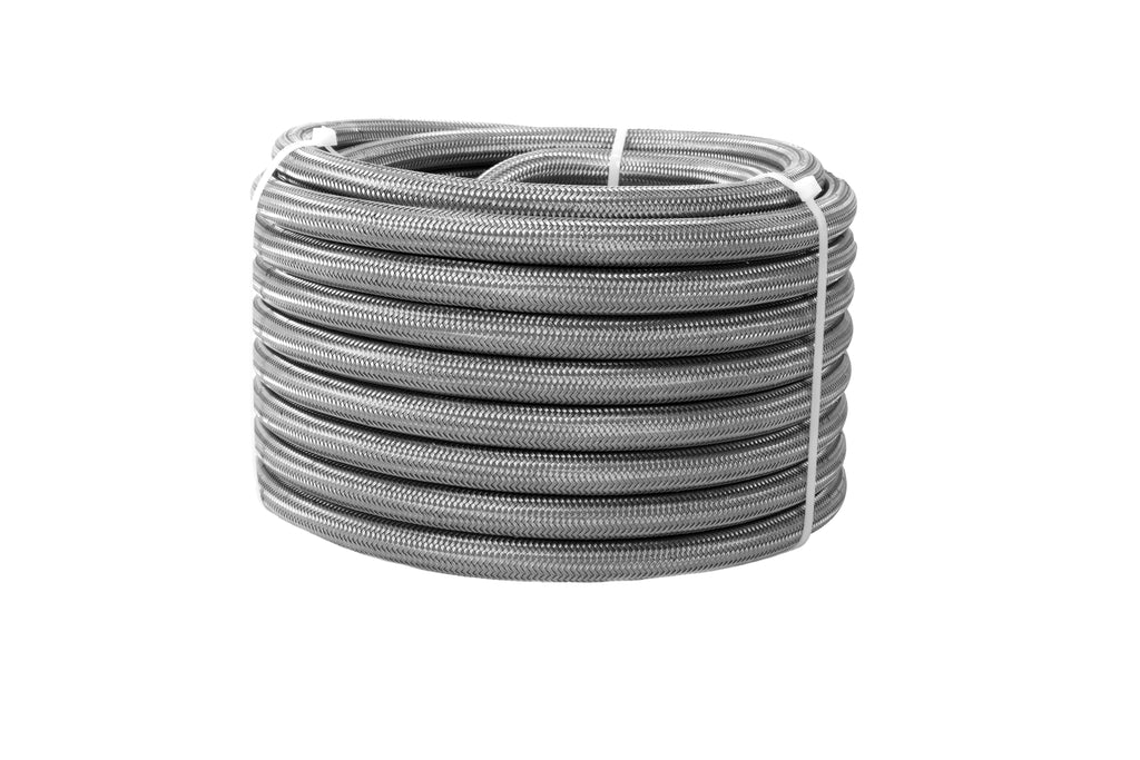 AEROMOTIVE 15317 - 8an PTFE S/S Braided Hose 20ft image