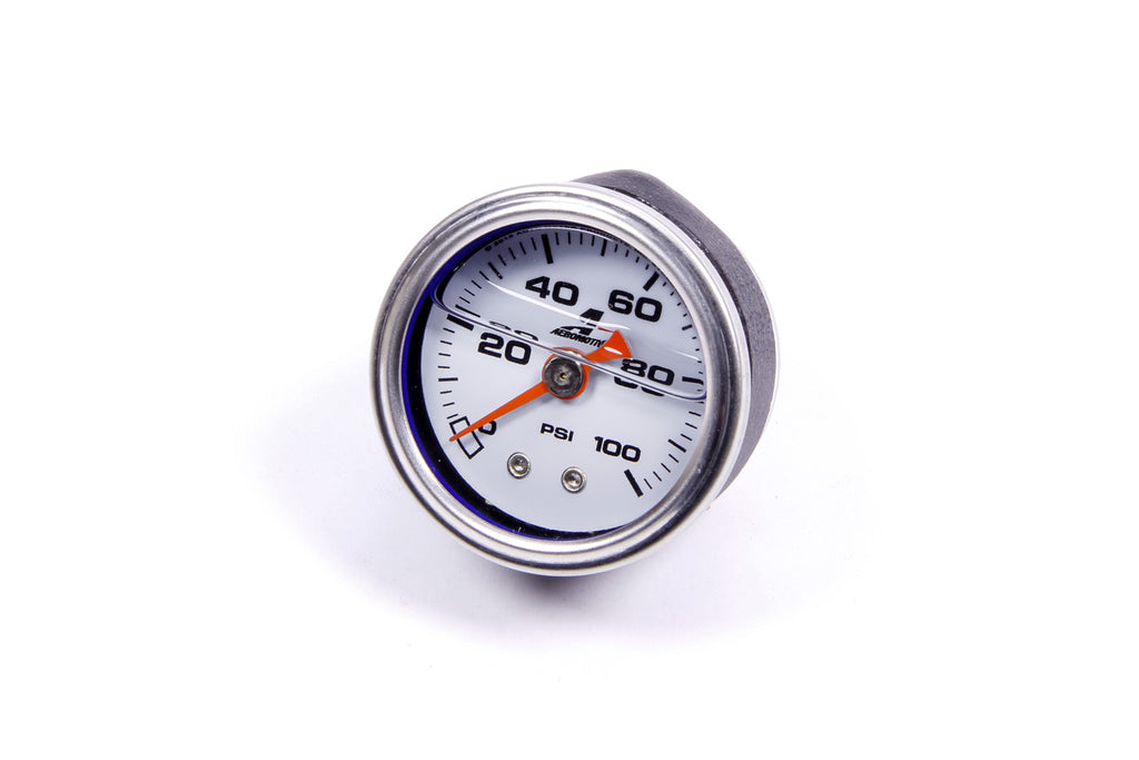 AEROMOTIVE 15633 - Fuel Pressure Gauge - 1.5in 0-100psi image