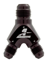 Load image into Gallery viewer, AEROMOTIVE 15671 - Y-Block Fitting - 6an to 2 x -4an image