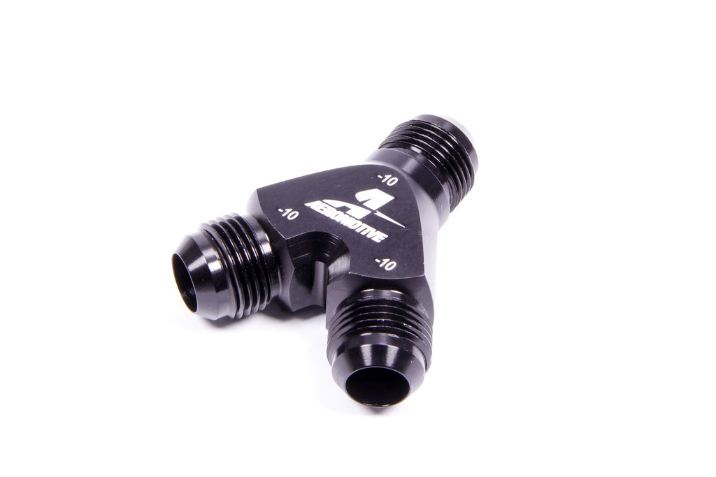 AEROMOTIVE 15676 - Y-Block Fitting - 10an to 2 x -10an image