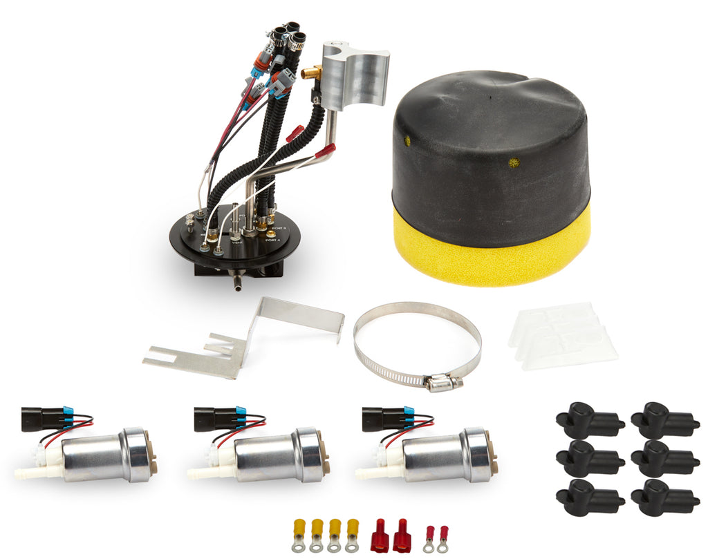 AEROMOTIVE 18091 - Triple 450LPH Fuel Pump Module Ford F150 15-21 image