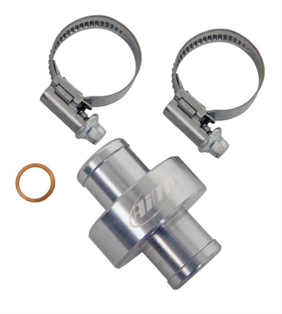 AIM SPORTS MS-WATERFITTING-T - Water Temp Fitting Inline 5/8in / 3/4in M10 image