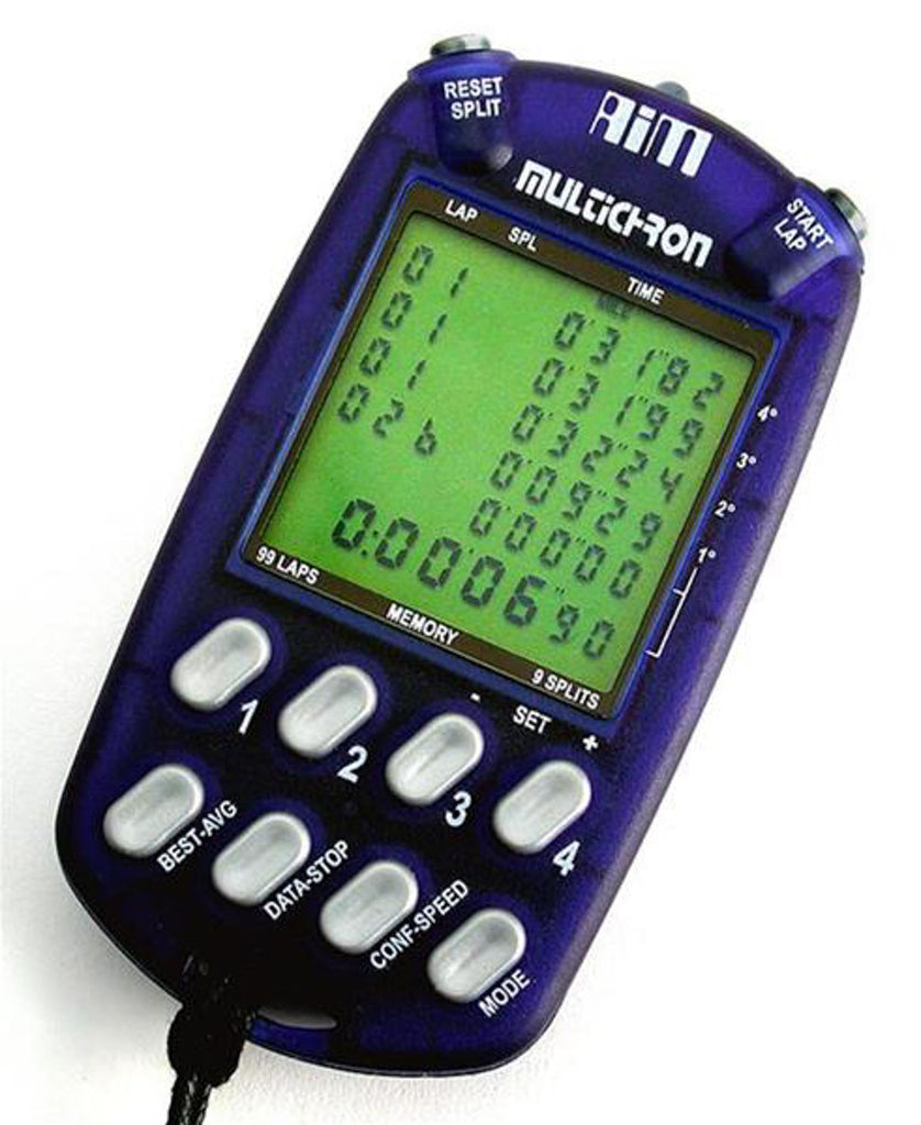 AIM SPORTS X02CHRN05 - Stopwatch MultiChron 4 Car 99 Lap image