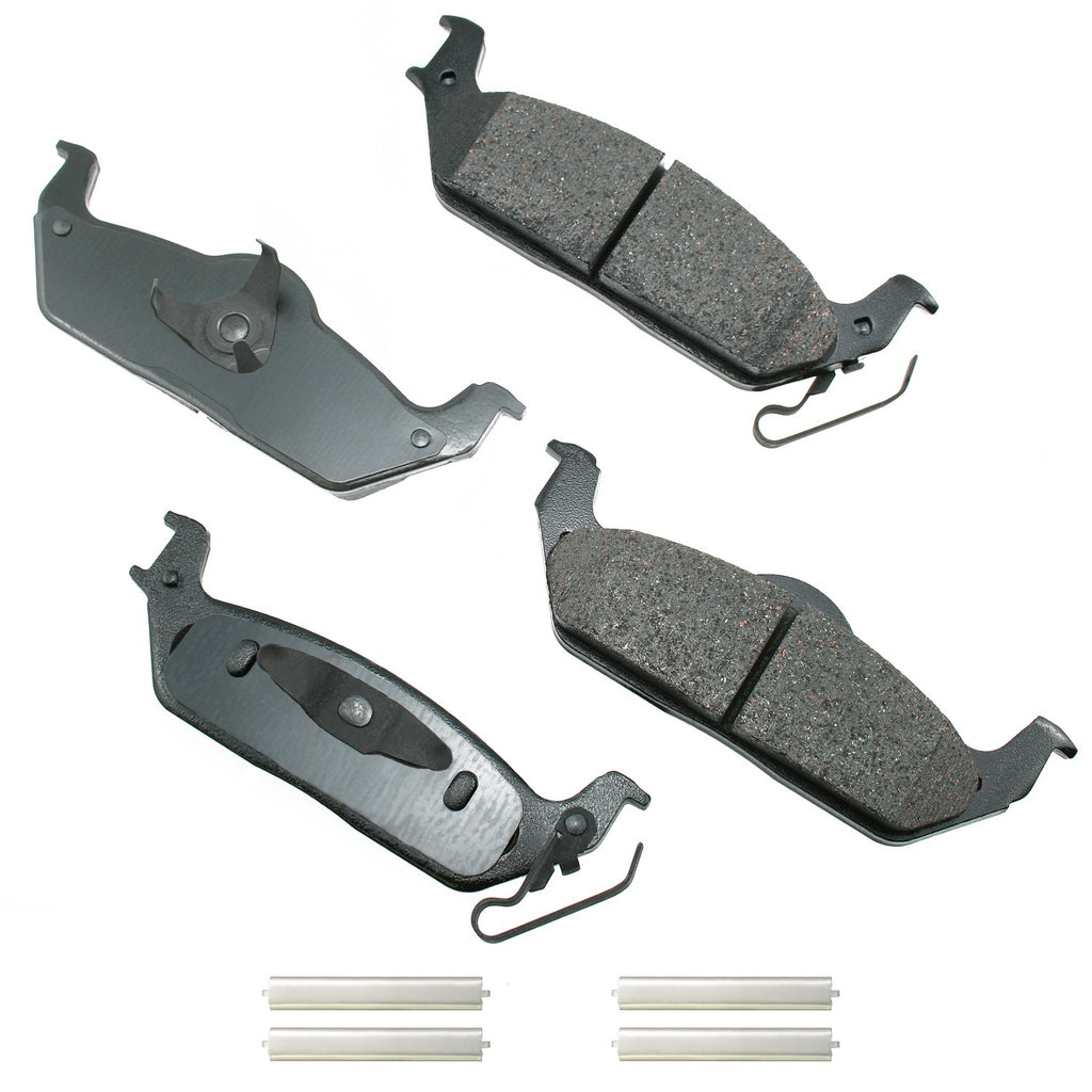 AKEBONO BRAKE CORPORATION ACT1012A - Brake Pads Rear Ford F- 150 04-11 Lincoln Mark image