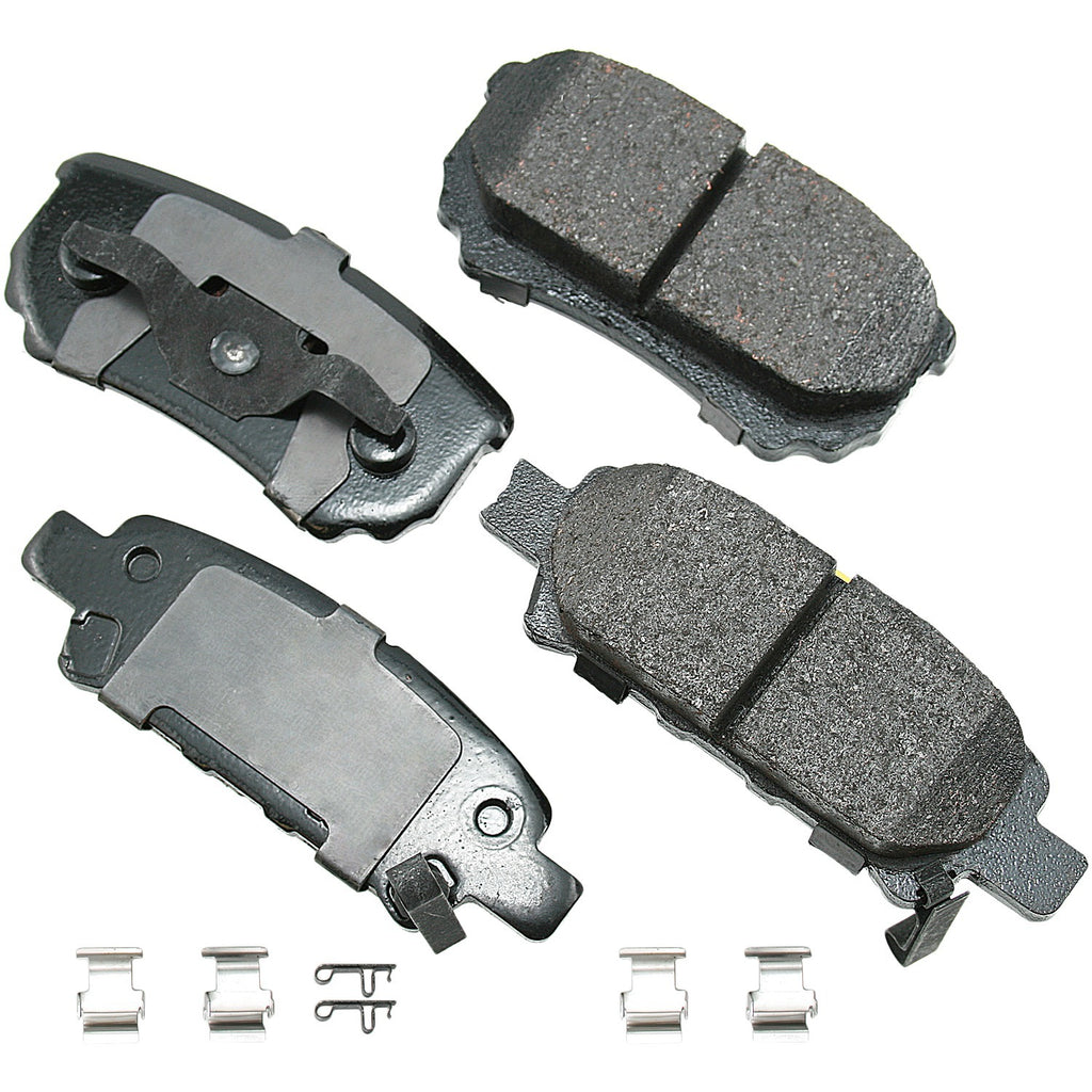 AKEBONO BRAKE CORPORATION ACT1037A - Brake Pads Rear Chrysler 200 11-14 Sebring 10-07 image