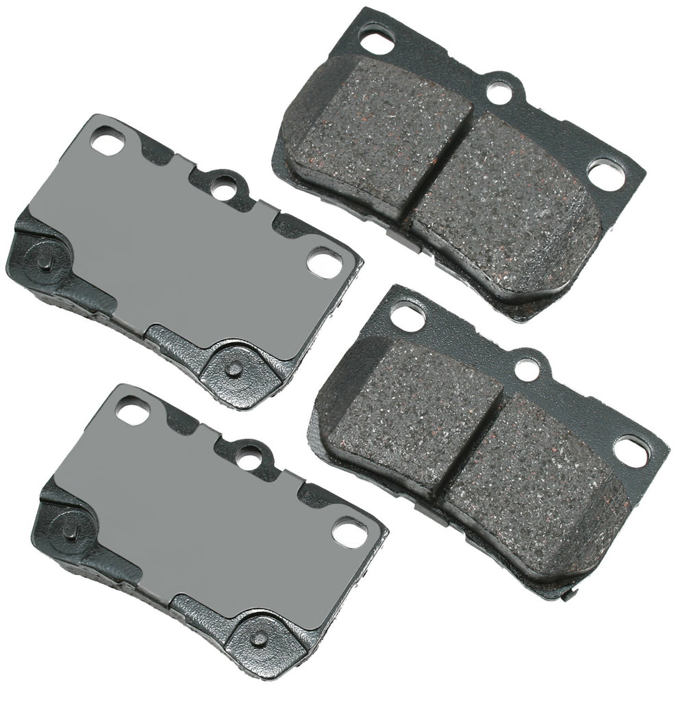 AKEBONO BRAKE CORPORATION ACT1113 - Brake Pads Rear Lexus GS300 GS350 06-11 image