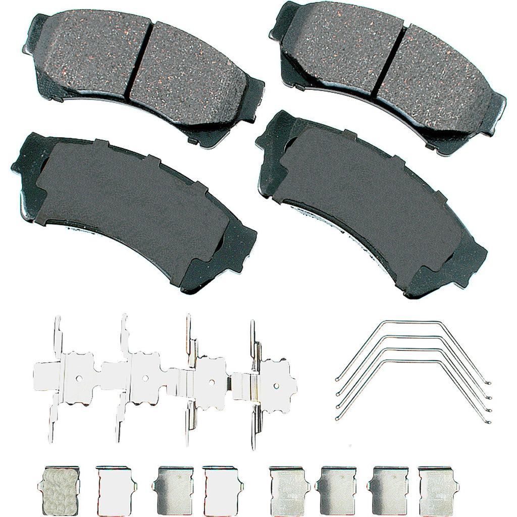 AKEBONO BRAKE CORPORATION ACT1164 - Brake Pad Front Ford Fusion 06-12 Lincoln MKZ image