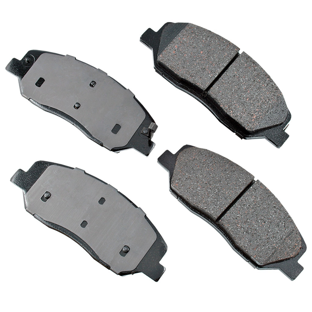 AKEBONO BRAKE CORPORATION ACT1202 - Brake Pads Front Hyundai Santa Fe 07-09 image