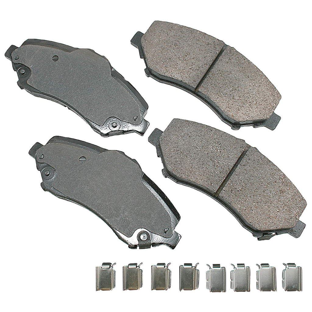 AKEBONO BRAKE CORPORATION ACT1273 - Brake Pad Front Dodge Caravan 08-16 image