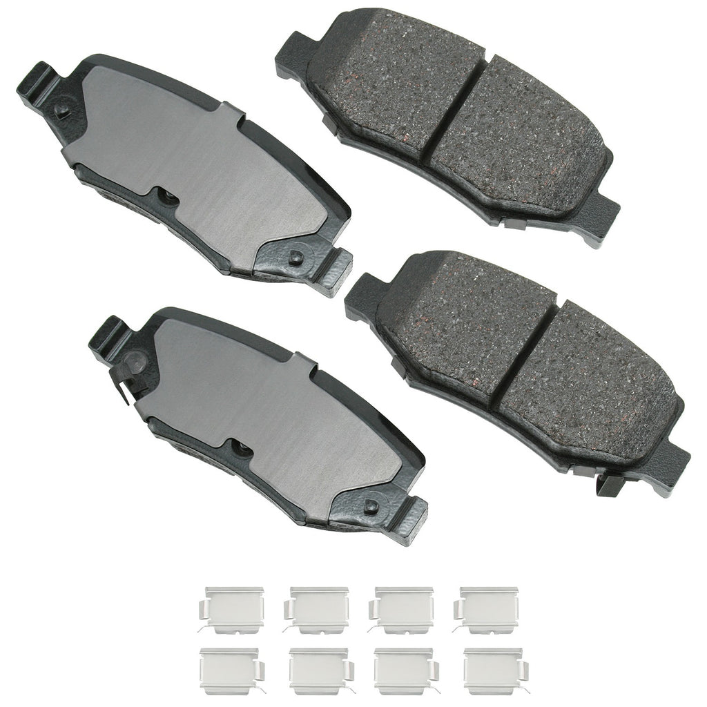 AKEBONO BRAKE CORPORATION ACT1274A - Brake Pad Rear Dodge Nitro 07-11 Wrangler image