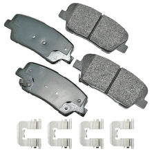 Load image into Gallery viewer, AKEBONO BRAKE CORPORATION ACT1284B - Brake Pad Rear Hyundai Santa Fe 10-16 image