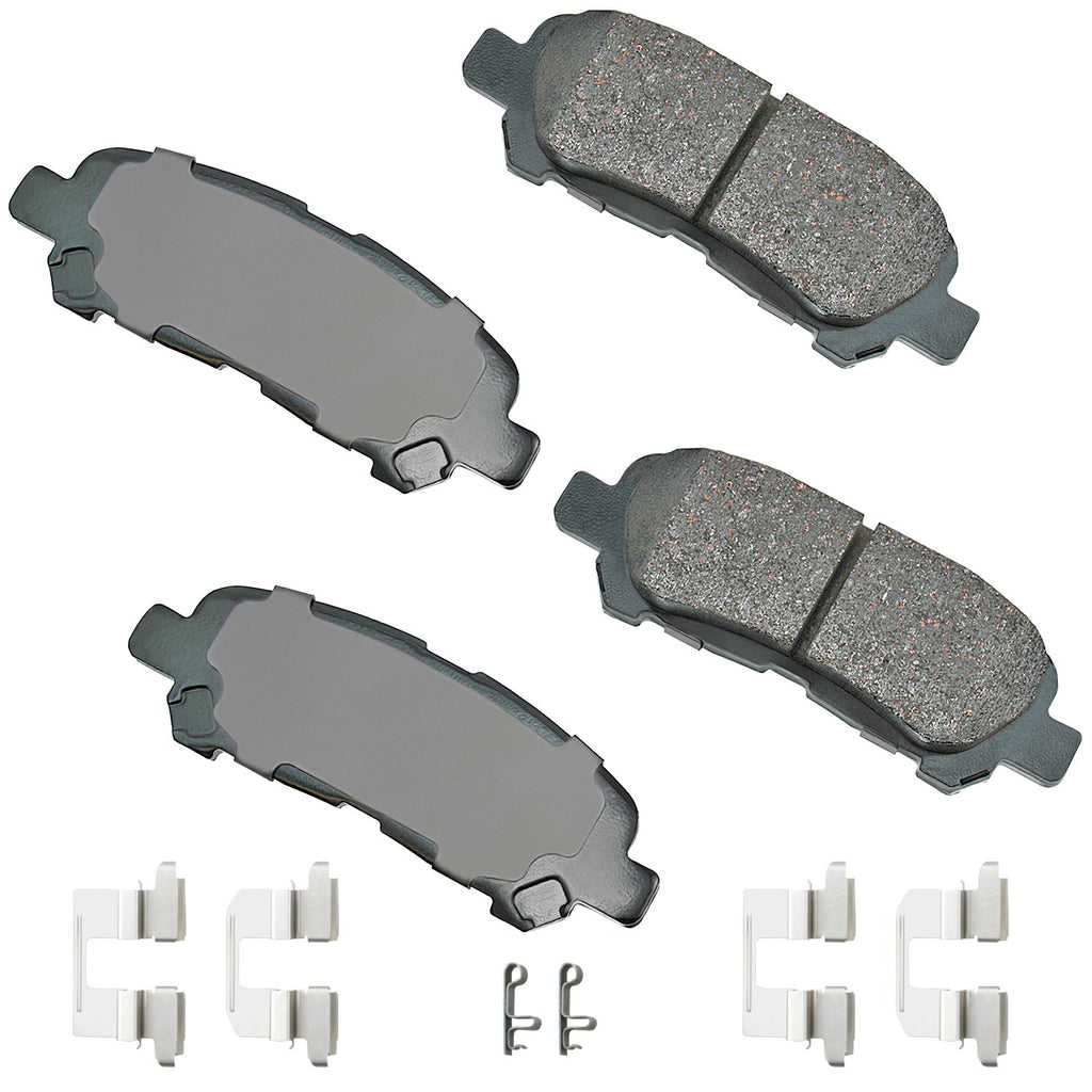 AKEBONO BRAKE CORPORATION ACT1325A - Brake Pad Front Toyota Highlander 08-13 image