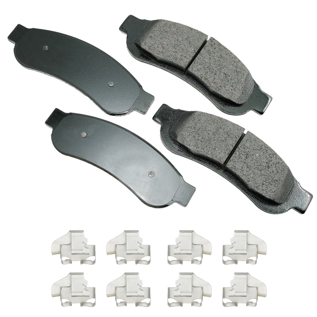 AKEBONO BRAKE CORPORATION ACT1334A - Brake Pad Rear Ford F250 F350 08-12 image