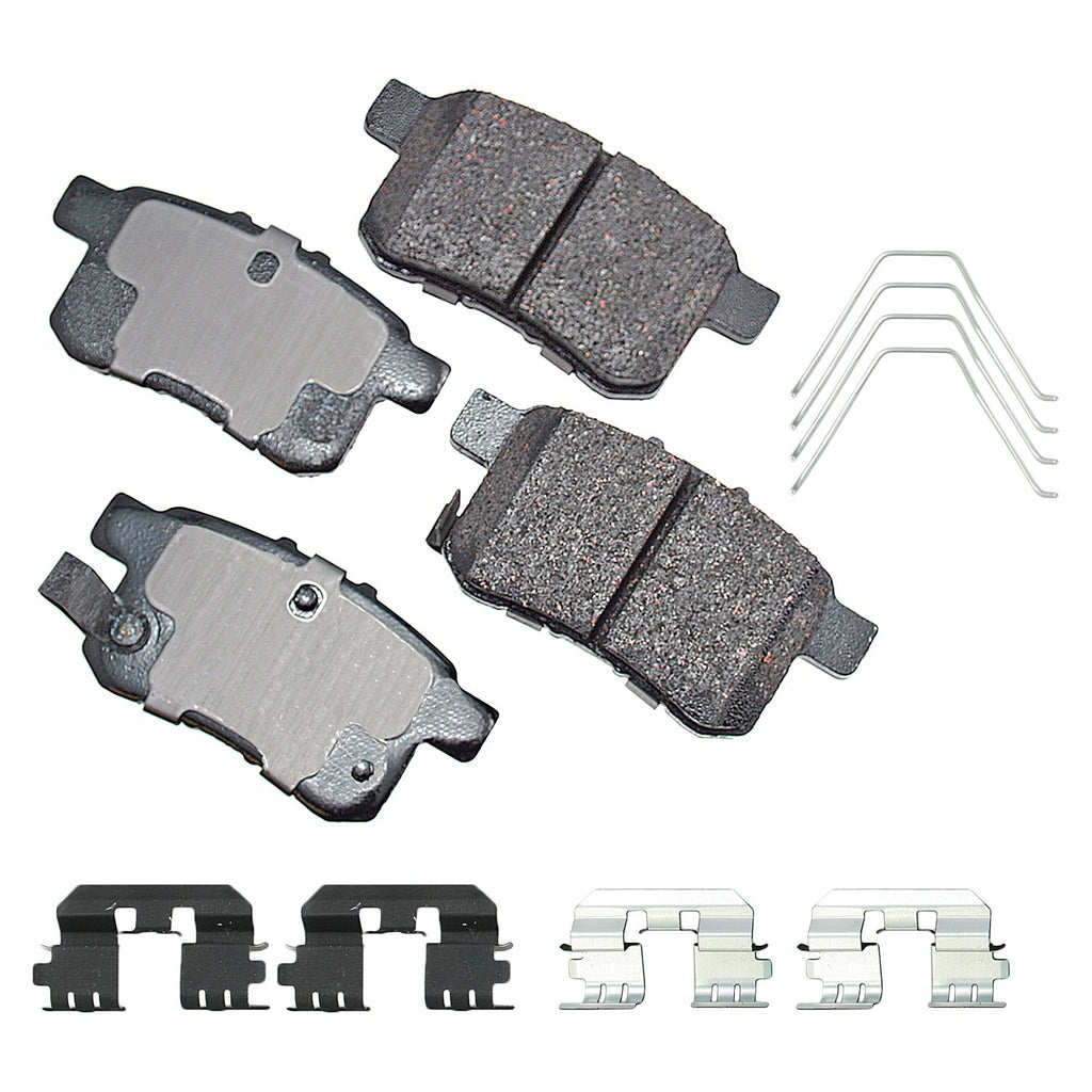 AKEBONO BRAKE CORPORATION ACT1336A - Brake Pads Acura TSX 09-14 Honda Accord 08-17 image