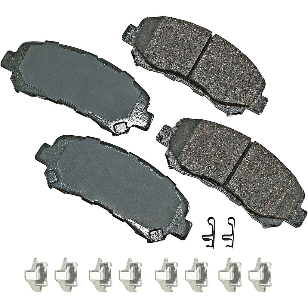 AKEBONO BRAKE CORPORATION ACT1338B - Brake Pad Front Nissan Rogue 08-18 Select 14-15 image