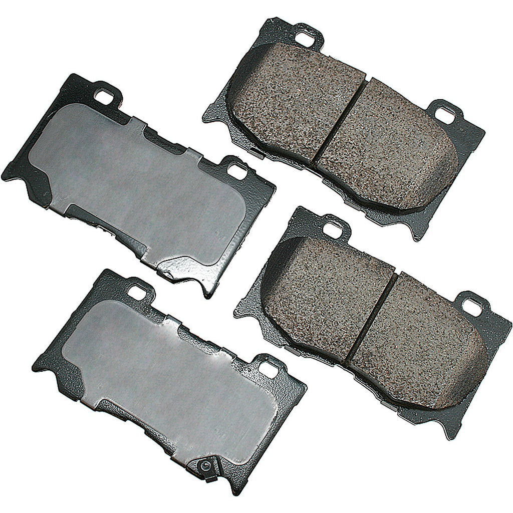 AKEBONO BRAKE CORPORATION ACT1346 - Brake Pad Front Infiniti FX50 09-13 G37 08-13 image