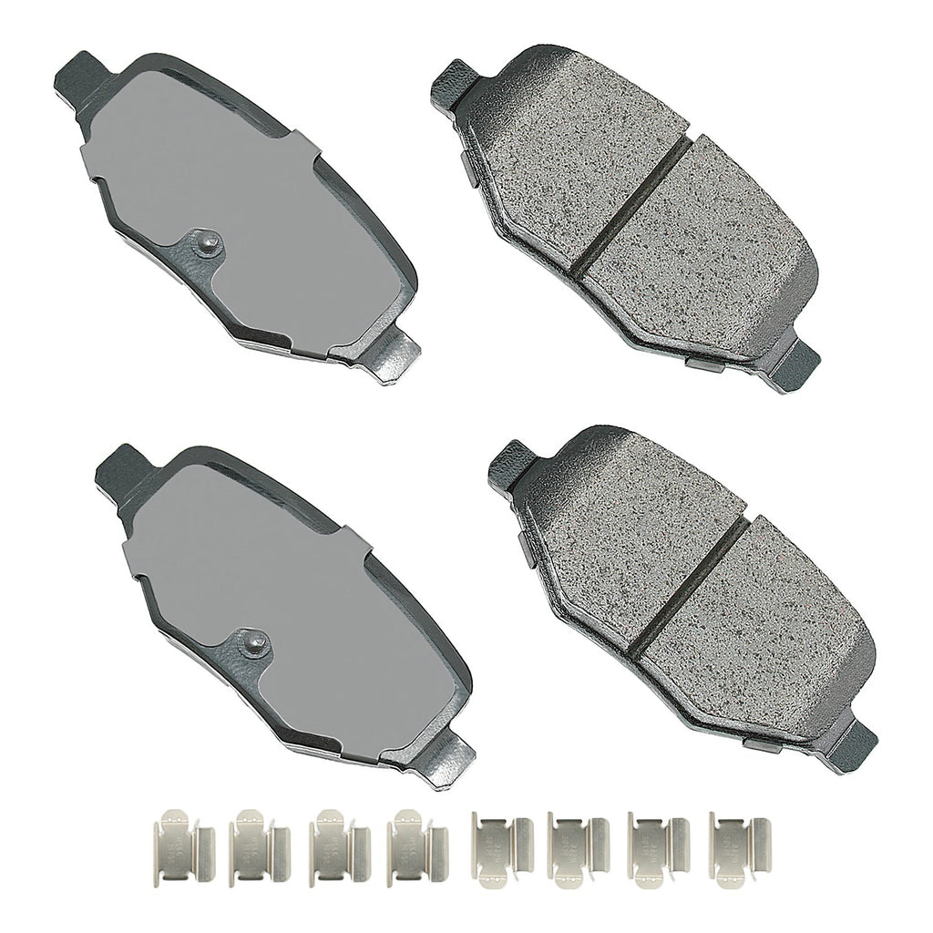 AKEBONO BRAKE CORPORATION ACT1377A - Brake Pad Rear Ford Edge 11-14 Flex 09-19 image