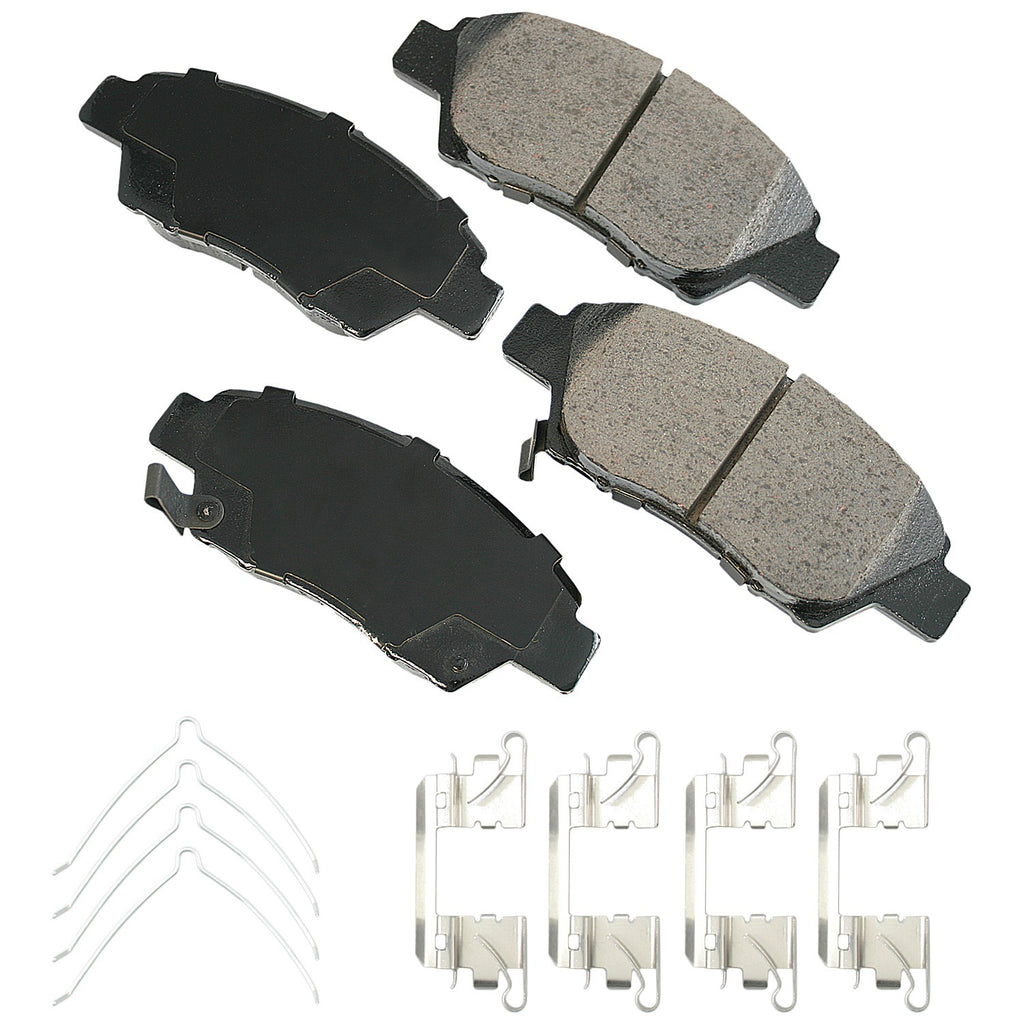 AKEBONO BRAKE CORPORATION ACT1394B - Brake Pad Front Honda Fit 09-20 image