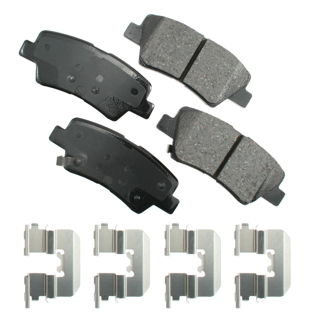 AKEBONO BRAKE CORPORATION ACT1445 - Brake Pads Hyundai Arerea 10-16 image