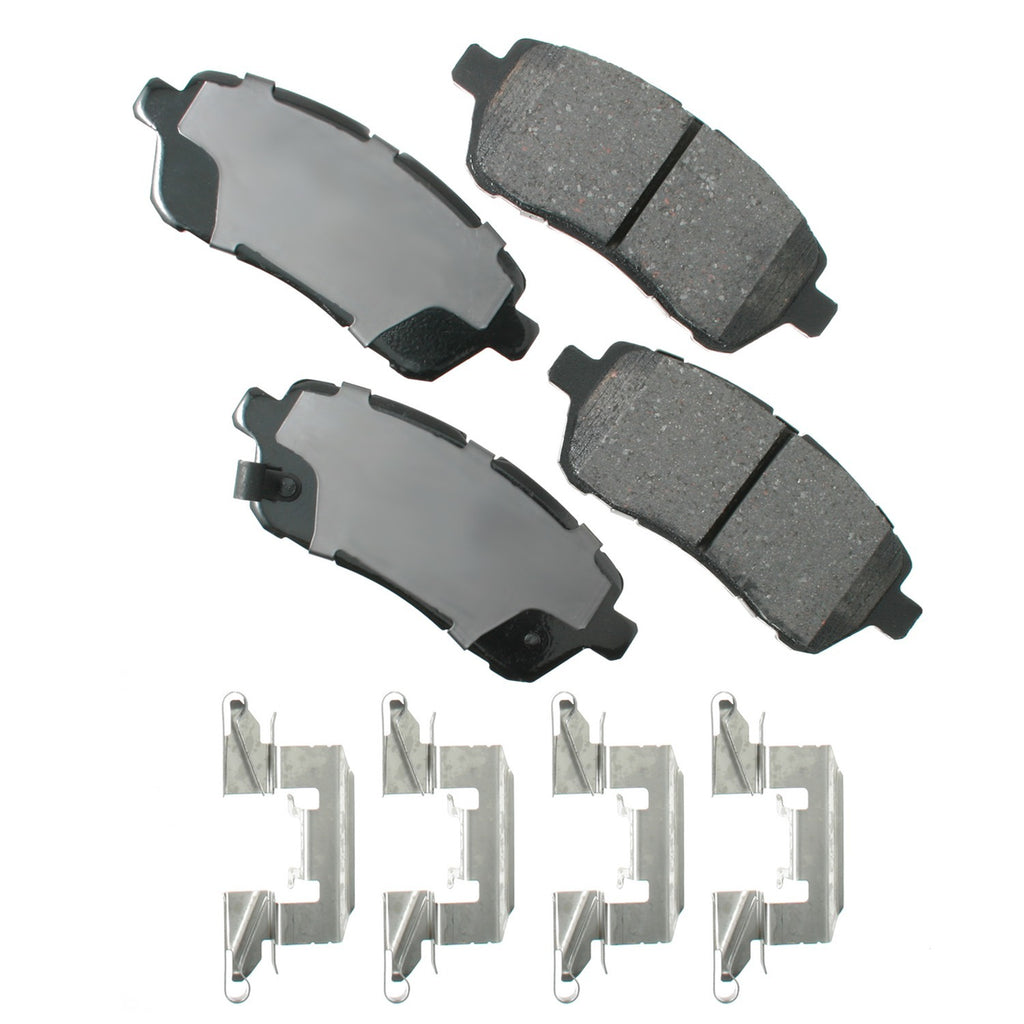 AKEBONO BRAKE CORPORATION ACT1454 - Ford Fiesta 19-11  Mazda 2 14-11 image