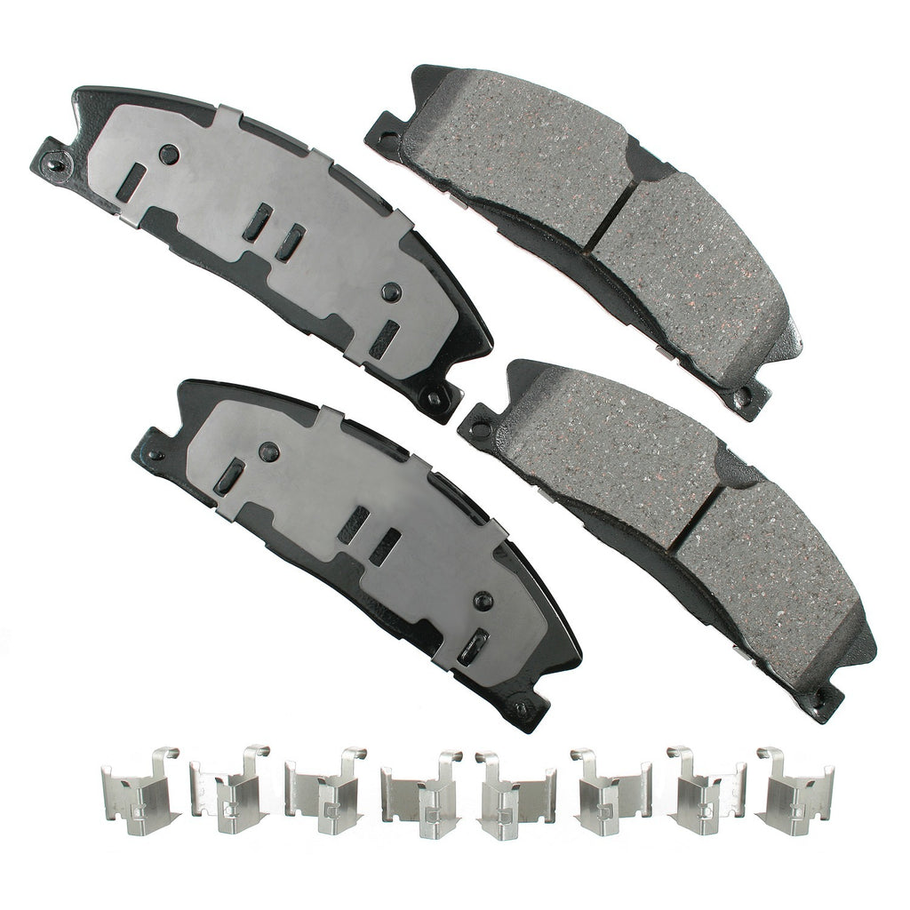 AKEBONO BRAKE CORPORATION ACT1611 - Brake Pad Front Ford Explorer 13-18 Taurus image