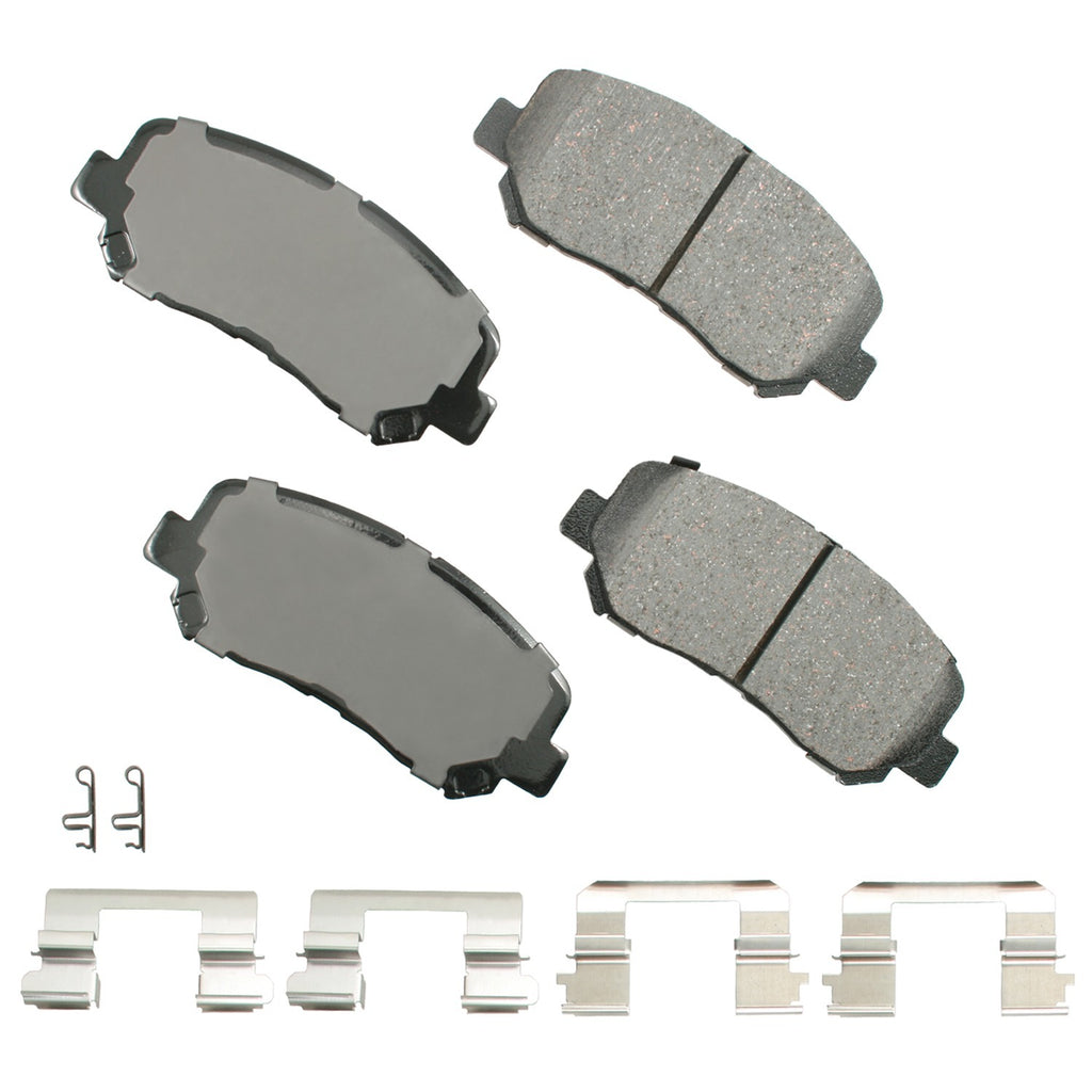 AKEBONO BRAKE CORPORATION ACT1623 - Brake Pad Front Jeep Cherokee 14-17 Mazda CX image