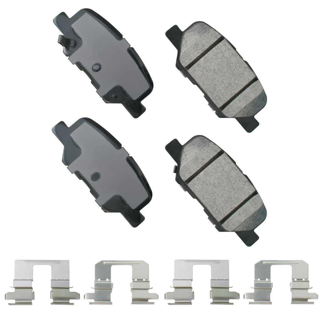 AKEBONO BRAKE CORPORATION ACT1679 - Brake Pad Rear Mazda 6 14-15 Mitsubishi Outland image