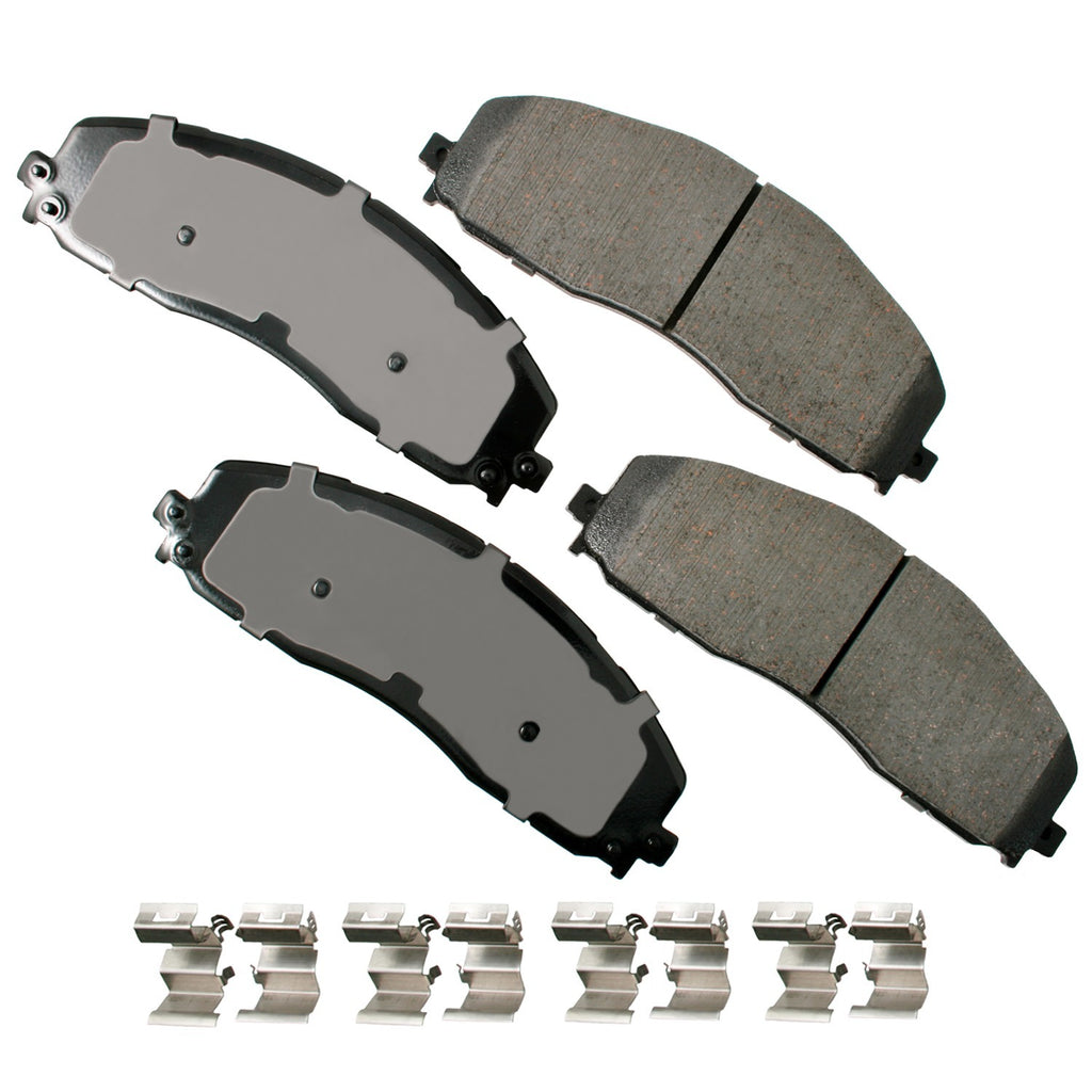 AKEBONO BRAKE CORPORATION ACT1680 - Ford F-250 Super Duty 19 -13  F-350 Super Duty 19 image