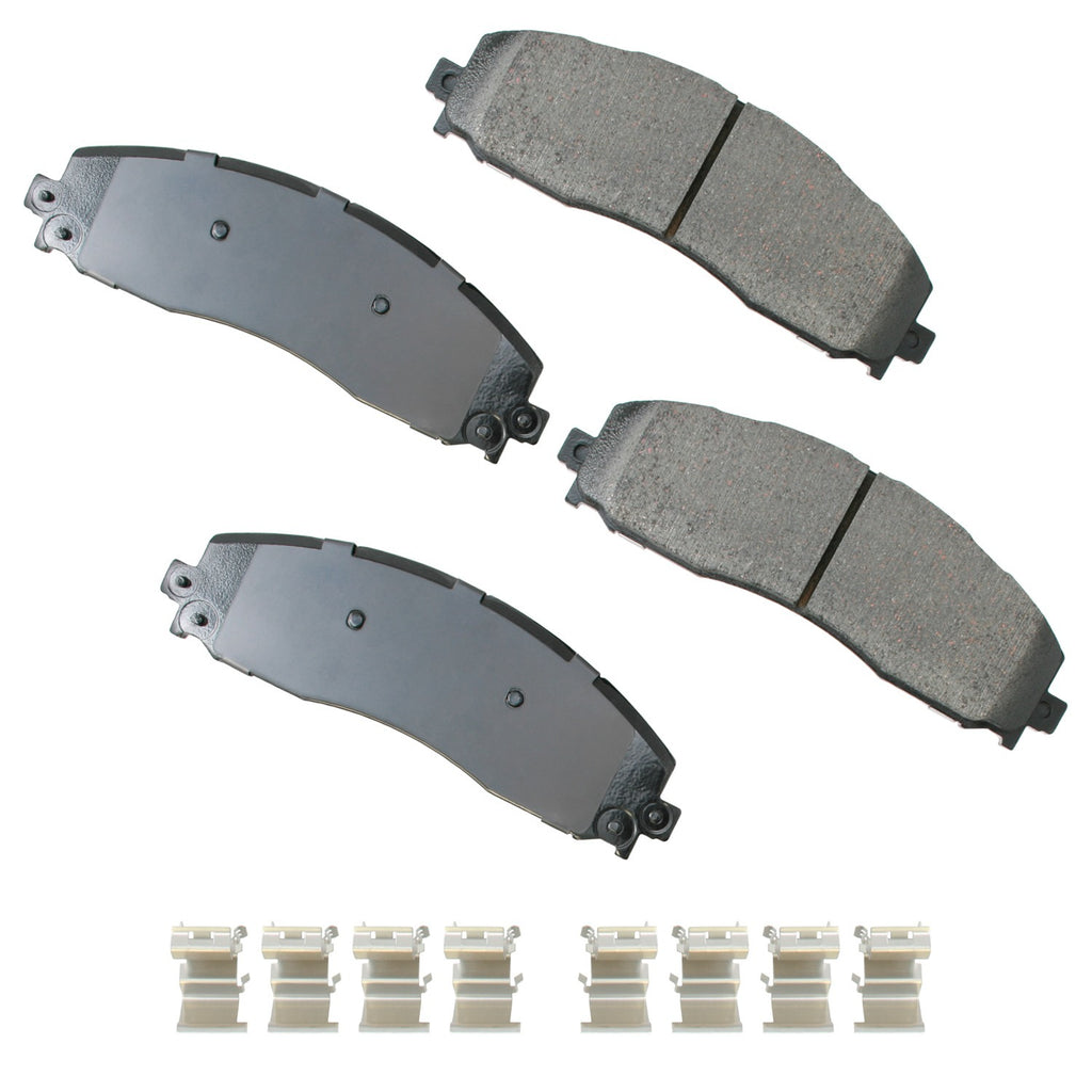 AKEBONO BRAKE CORPORATION ACT1691 - Brake Pad Rear Ford F- 250 13-19 F-350 image