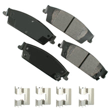 Load image into Gallery viewer, AKEBONO BRAKE CORPORATION ACT1707 - ProACT Ultra-Premium Bra ke Pads - Rear image