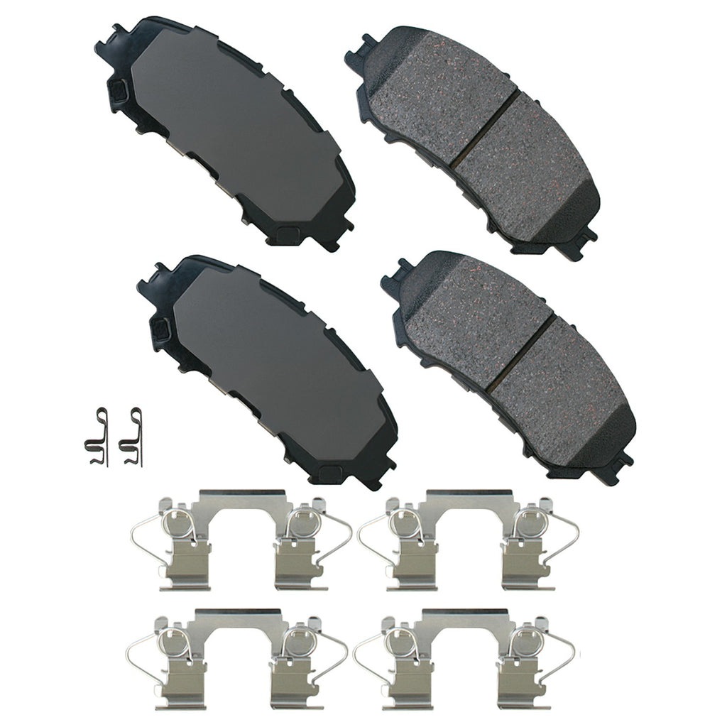 AKEBONO BRAKE CORPORATION ACT1737 - Brake Pad Front Nissan Rogue 14-19 image