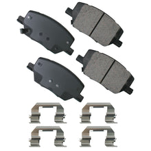 Load image into Gallery viewer, AKEBONO BRAKE CORPORATION ACT1811 - Fiat 500X 19-16  Jeep Co mpass 19-17  Renegade 19 image