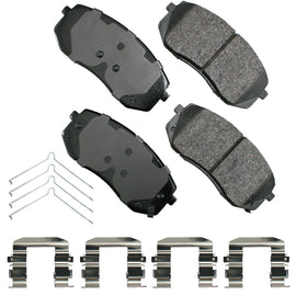 AKEBONO BRAKE CORPORATION ACT1826 - Brake Pad Hyundai Sonata 15-19 Optima 16-19 image