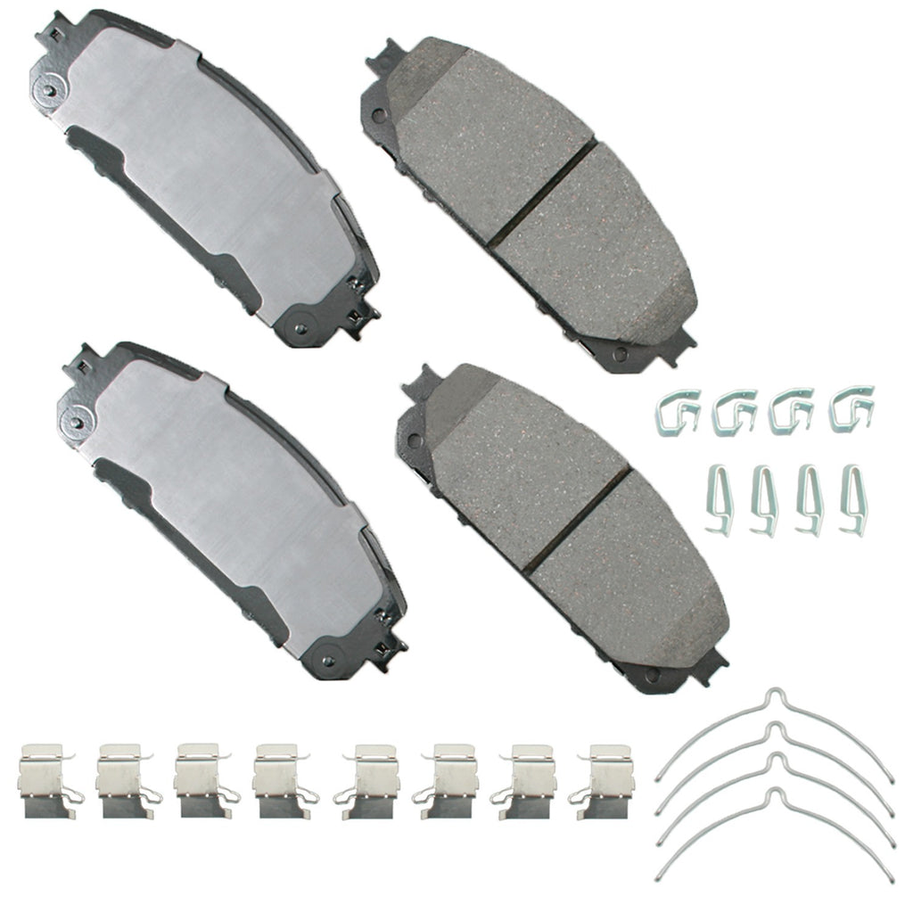 AKEBONO BRAKE CORPORATION ACT1843 - Jeep Cherokee 19-14  image
