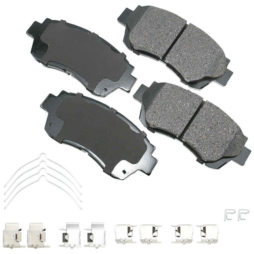 AKEBONO BRAKE CORPORATION ACT476B - Brake Pad Front Lexus SC300 96-98 Camry 00-01 image