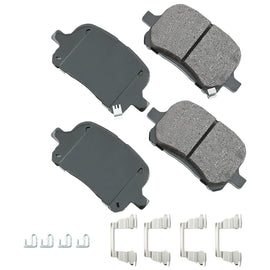 AKEBONO BRAKE CORPORATION ACT707A - Brake Pads Front Lexus ES300 97-01 RX300 Avalon image